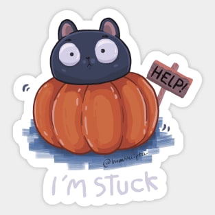 Help! I'm Stuck.. Sticker